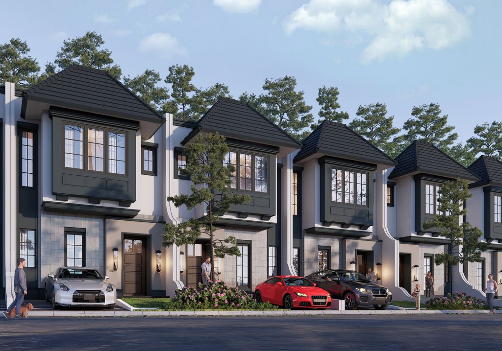 foto tampak rumah tipe CASERTA STANDARD perumahan CITRALAND GAMA CITY