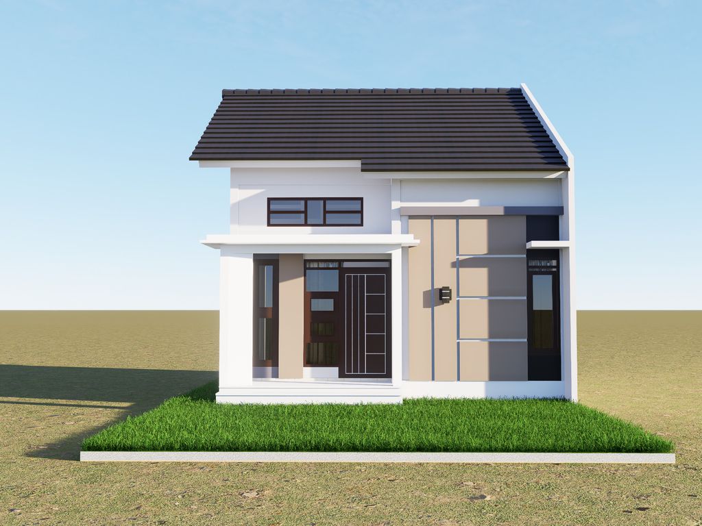 foto denah rumah tipe KOMERSIL perumahan DE AMBASSADOR HILLS 3