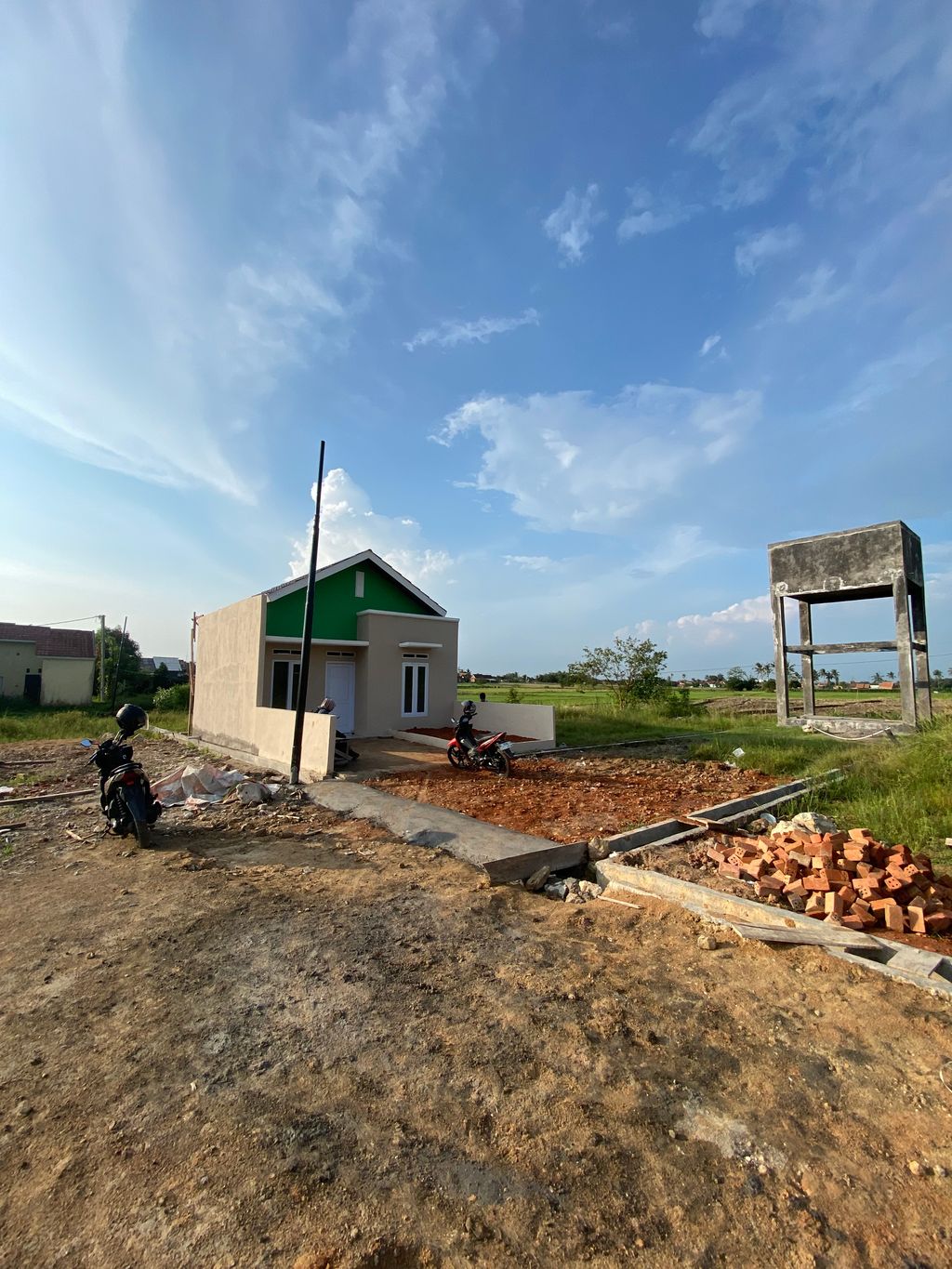 foto posisi tengah perumahan PERUMAHAN GRIYA MELATI JATI MULYO