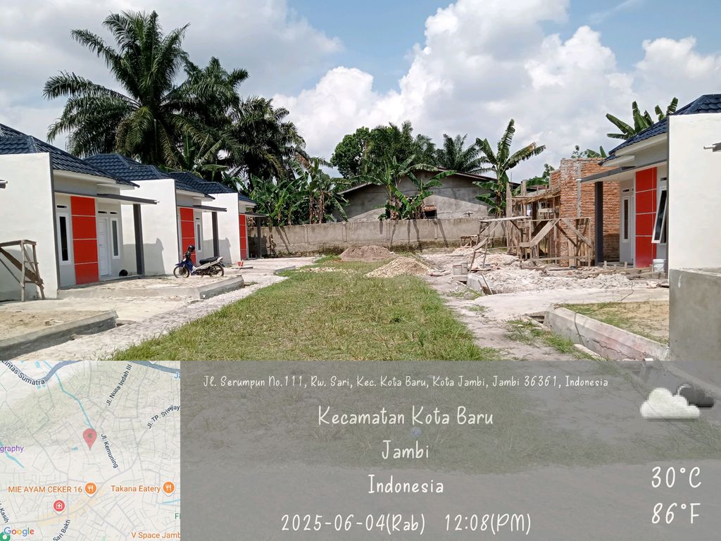 foto posisi tengah perumahan SERUMPUN REGENCY