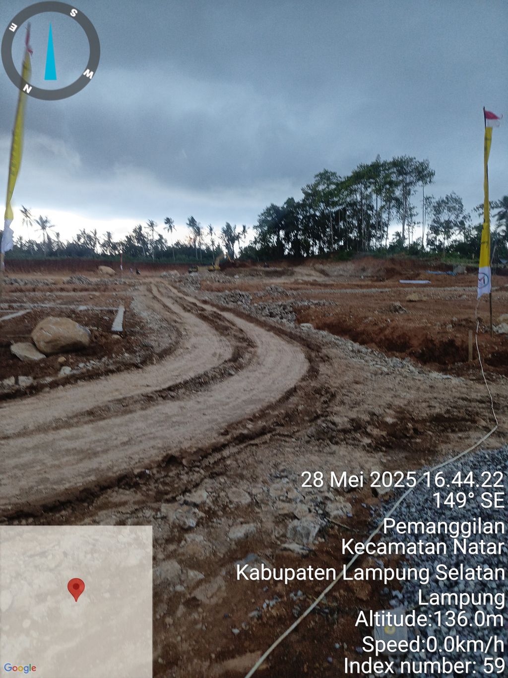 foto posisi tengah perumahan GRIYA PURNAMA REGENCY