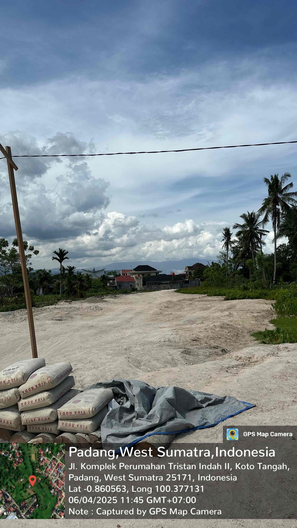 foto posisi tengah perumahan ABI GURUN LAWEH 2
