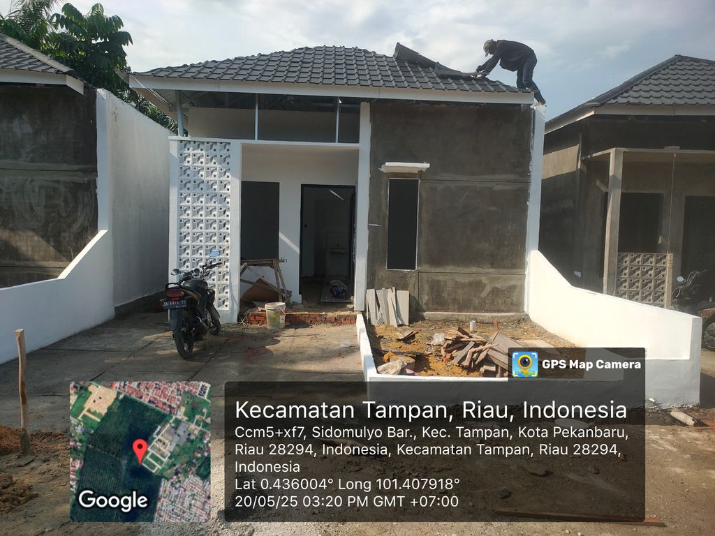 foto posisi tengah perumahan GRAHA KINANDANI TAHAP 2