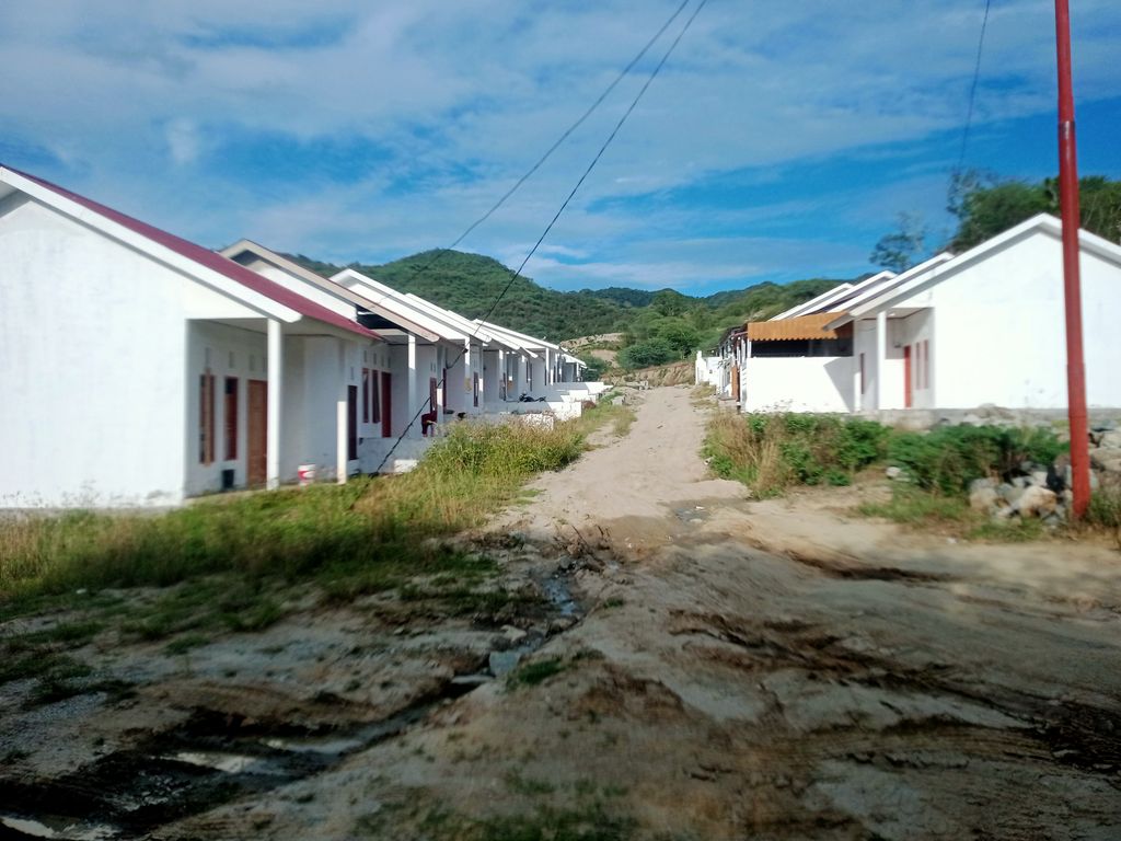 foto posisi tengah perumahan Griya Vatutela Permai