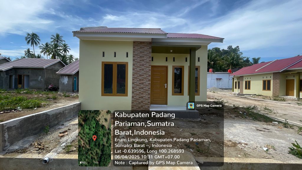 foto contoh rumah perumahan D'NAFA ROYAL GARDEN Ringan Ringan