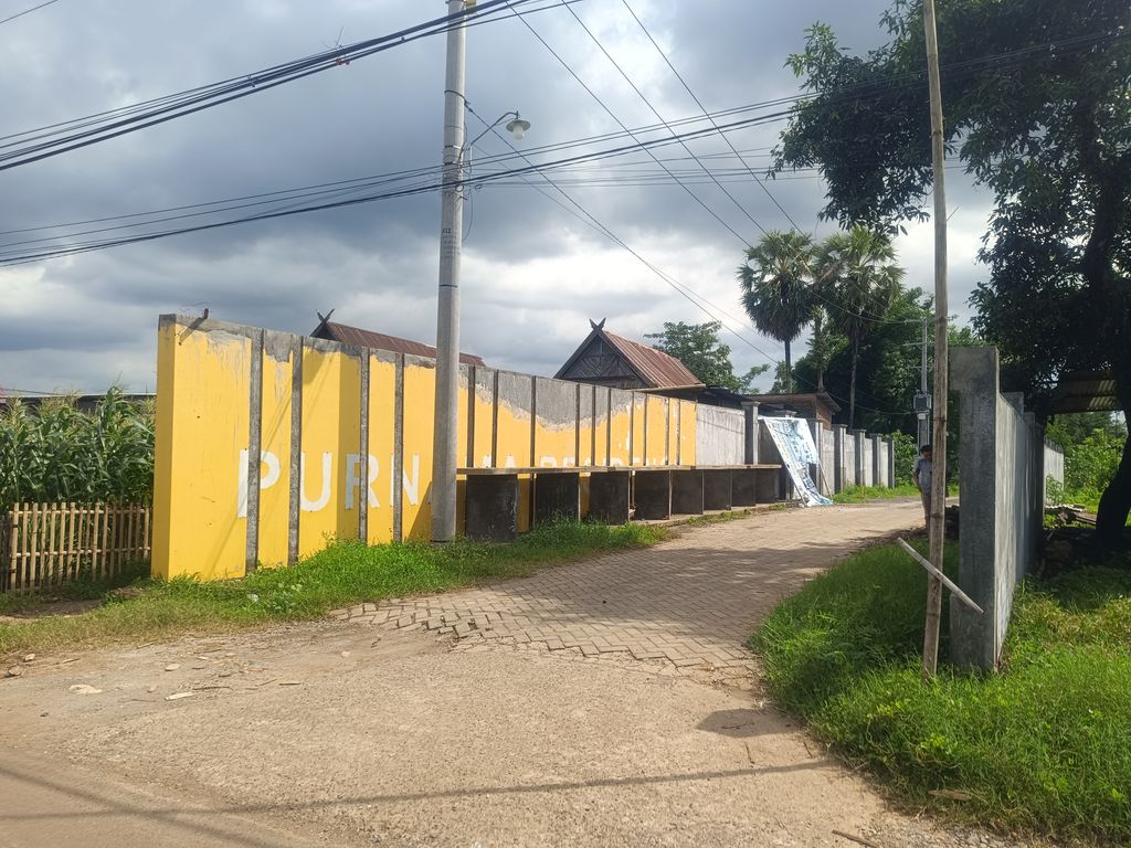 foto gerbang perumahan PURNAMA RESIDENCE TAHAP 3