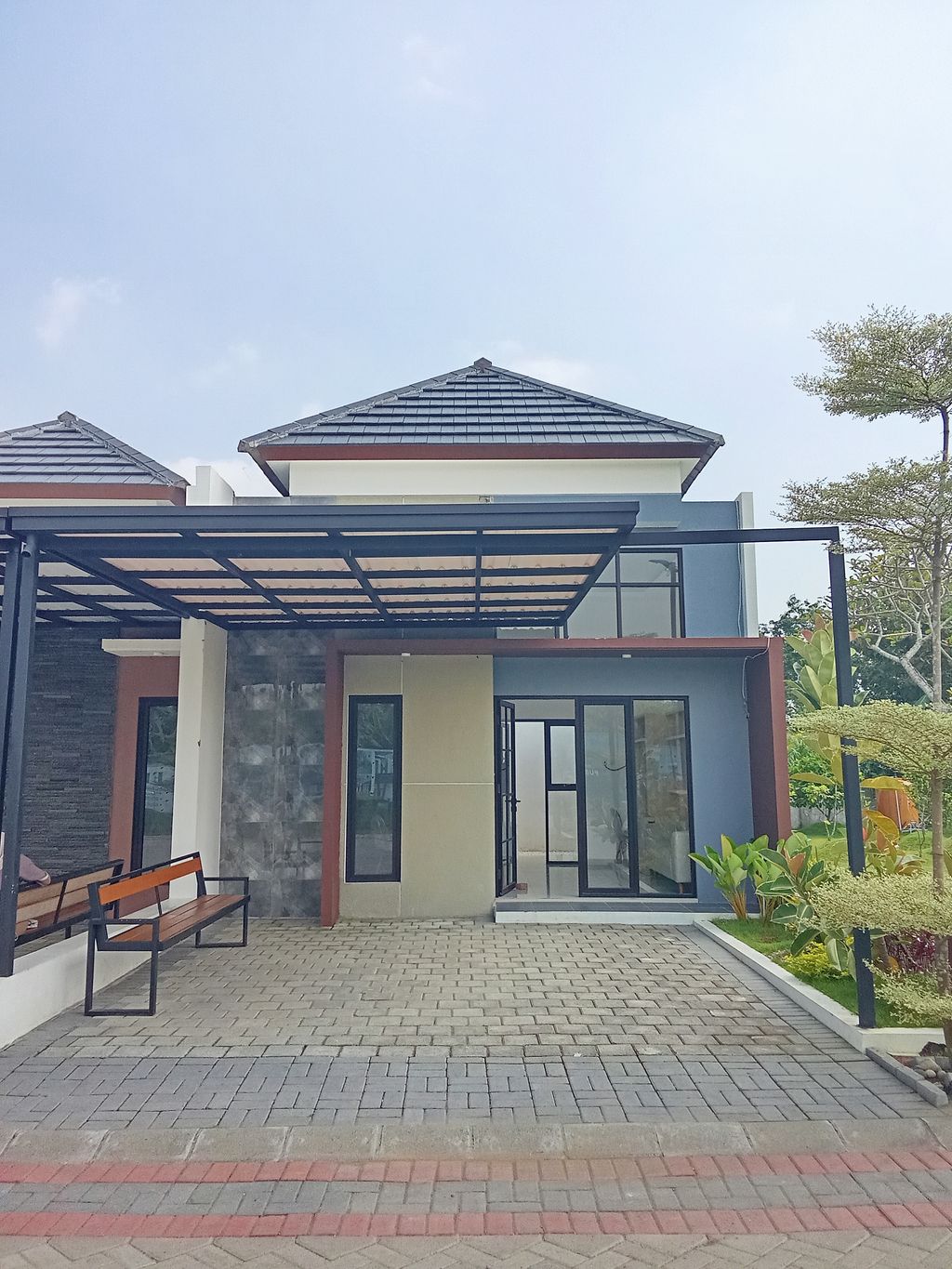 foto contoh rumah perumahan GRAND NORTH MENGANTI