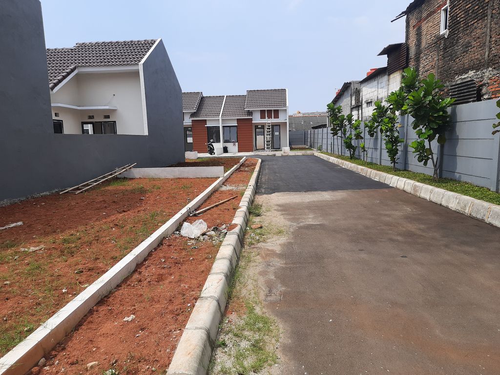 foto denah rumah tipe Aster perumahan PURI SEMANAN RESIDENCE