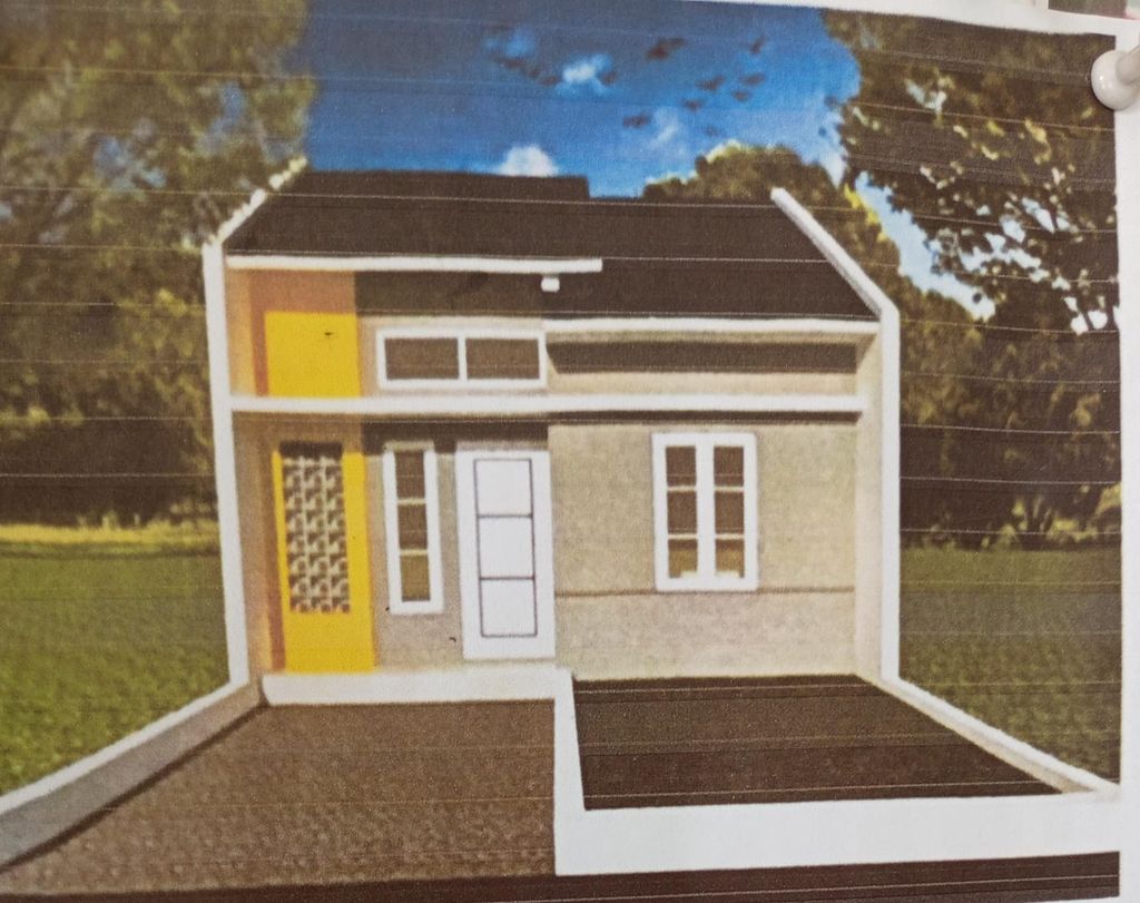 foto tampak rumah tipe (30 / 60) perumahan Griya Karundang Asri (Tahap 2)
