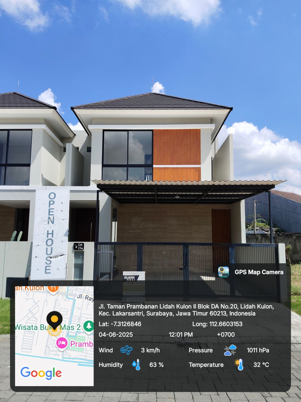foto contoh rumah perumahan Prambanan Residence BLVD2