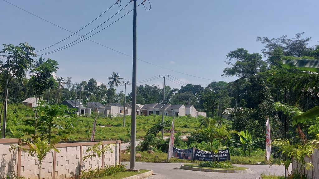 foto posisi tengah perumahan NAMIARTHA LAND