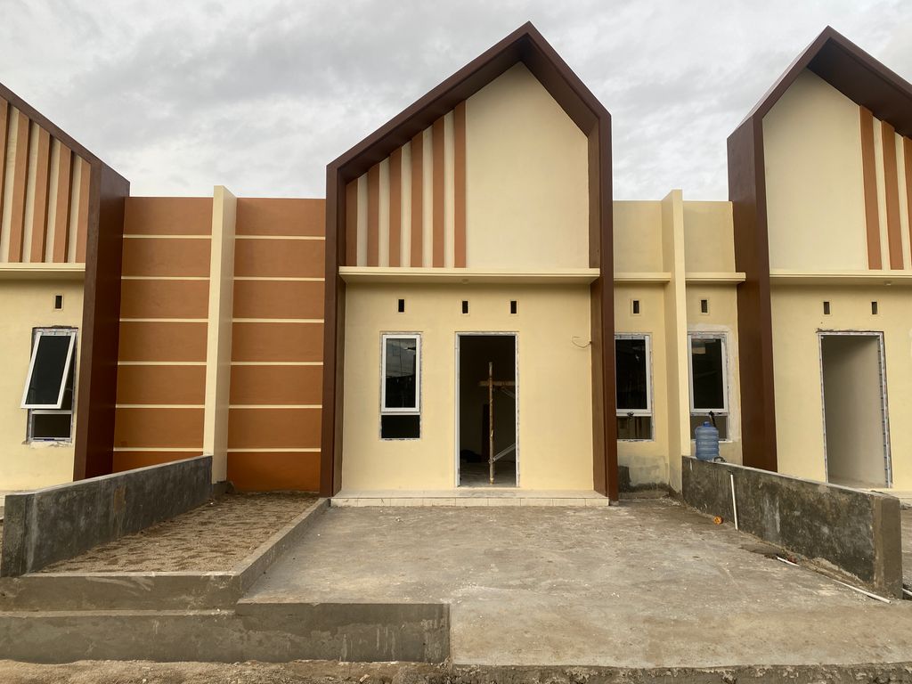 foto tampak rumah tipe BINA RESIDENCE GATOT SUBROTO perumahan BINA RESIDENCE PERMAI GATOT SUBROTO
