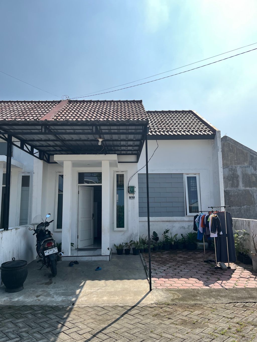 foto tampak rumah tipe Promo 2 perumahan Perumahan Puri Utomo
