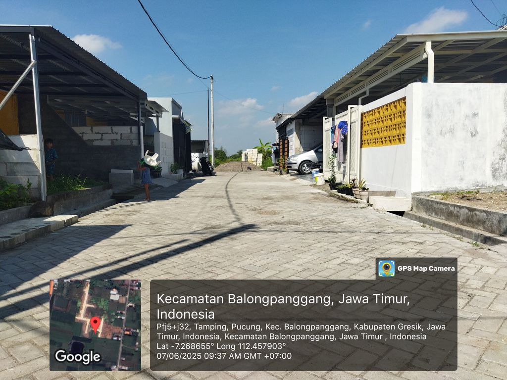 foto posisi tengah perumahan Permata Indah Permai Tahap 2