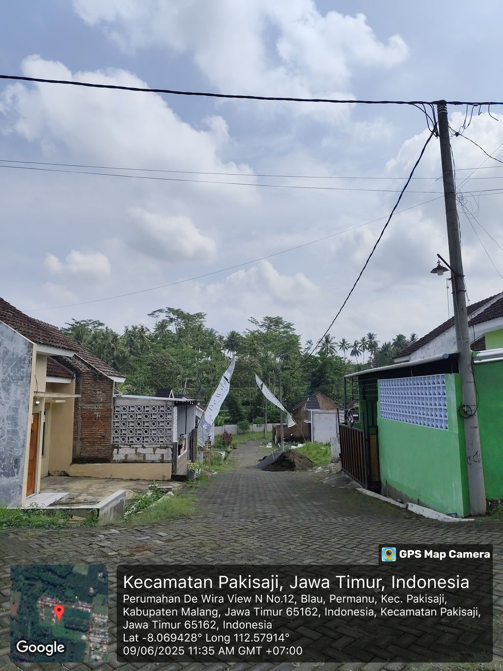 foto posisi tengah perumahan de WIRA GREEN VIEW