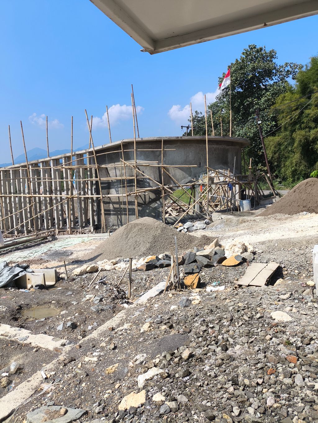 foto gerbang perumahan Sajiva Residence