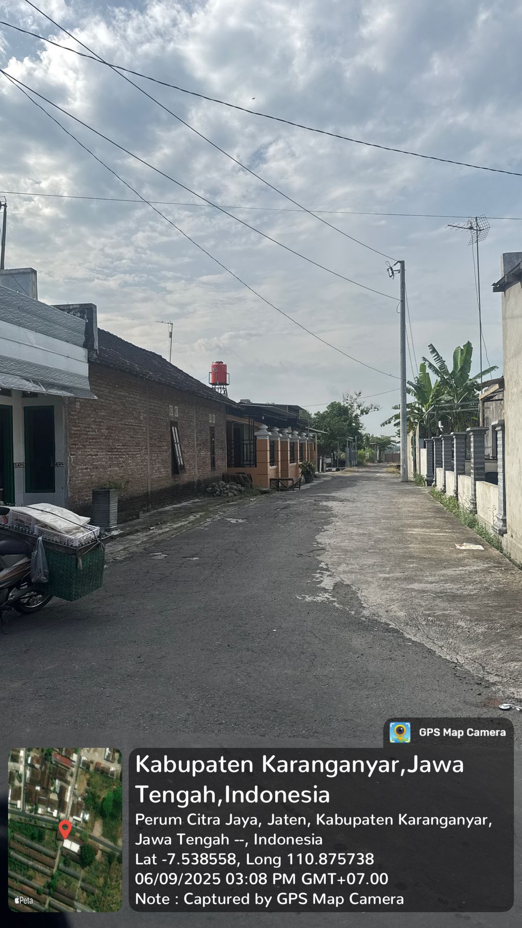 foto gerbang perumahan CITRA JAYA SROYO