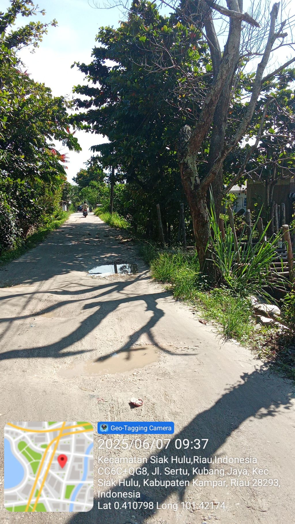 foto gerbang perumahan INARA SULTAN