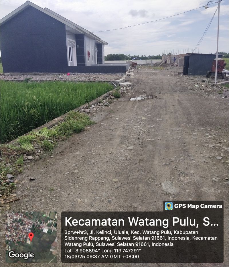 foto posisi tengah perumahan PERUMAHAN CINTA RESIDENCE