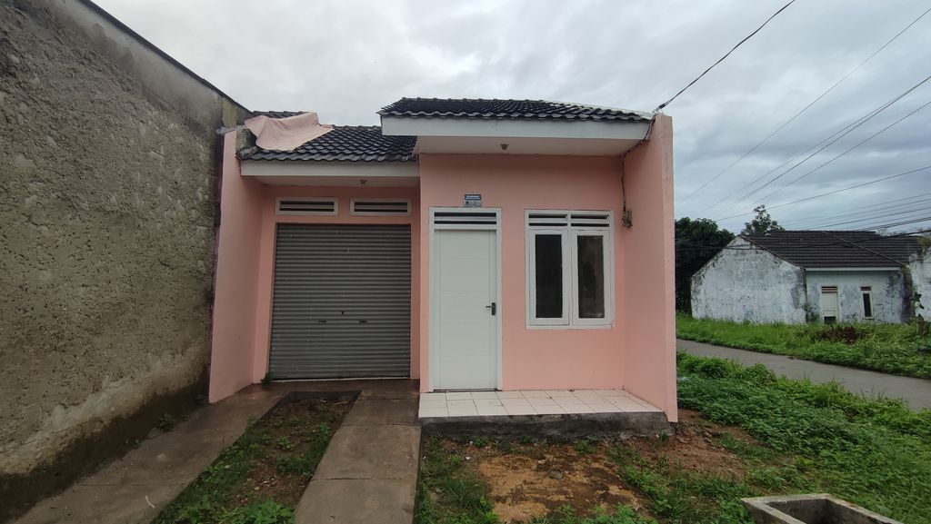 foto tampak rumah tipe K14 perumahan KOTA BATARA 