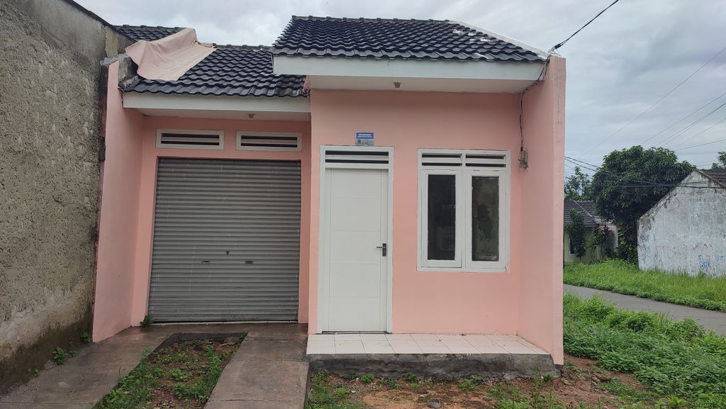 foto tampak rumah tipe L11 perumahan KOTA BATARA 
