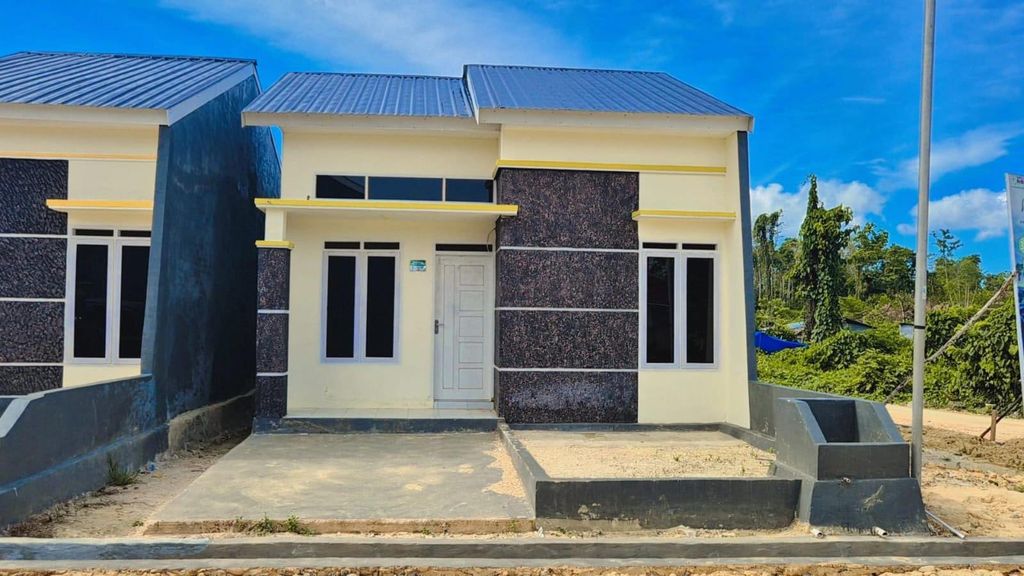 foto tampak rumah tipe 36 perumahan PERUMAHAN BAROKAH ABADI