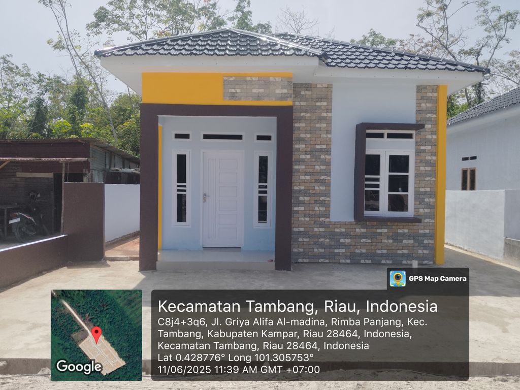 foto contoh rumah perumahan GIBRAN LANGIT BIRU