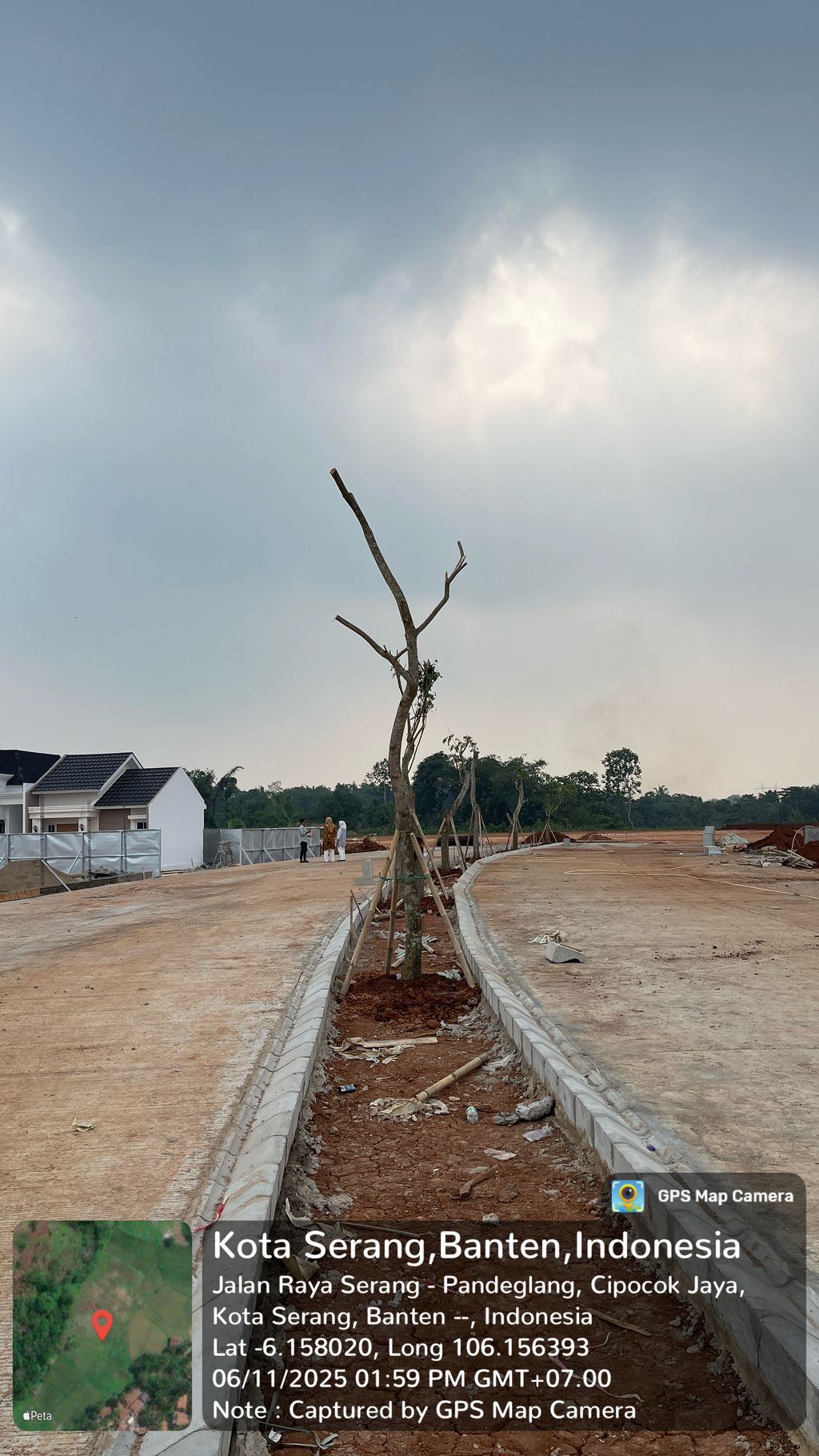 foto gerbang perumahan PONDOK BANTEN INDAH