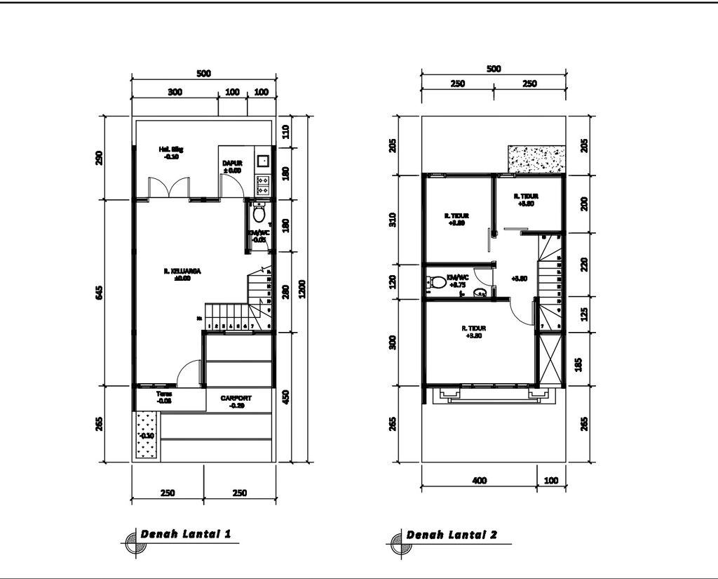 foto denah rumah tipe 63 New Compact HC Classic (3KT) (698) perumahan G-Land Arcadia Buahbatu