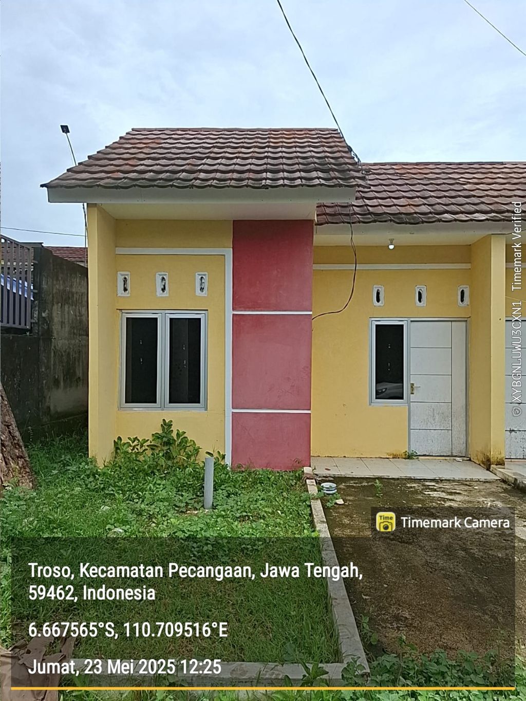 foto tampak rumah tipe Rumah 27 baru perumahan Perumahan Griya Salsabila