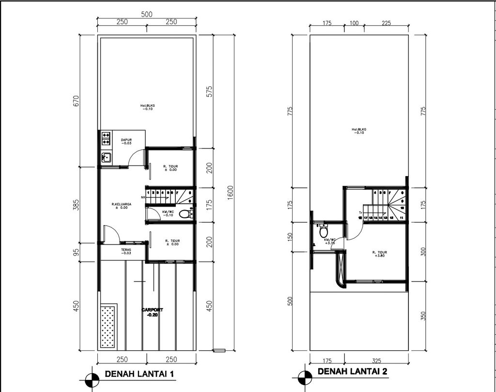 foto denah rumah tipe 41 Compact High Ceiling (3KT) (610) perumahan G-Land Ciwastra Park 2