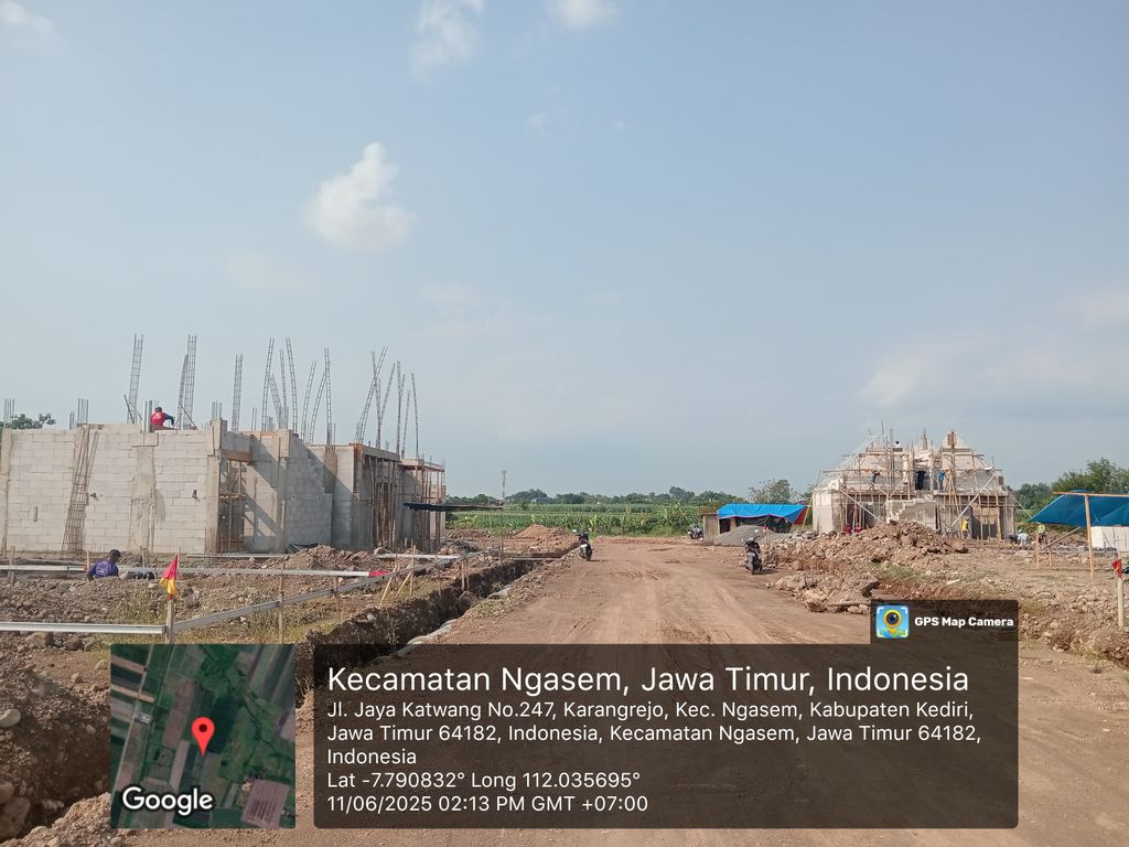foto posisi tengah perumahan THE HERMAWAN VILLAGE