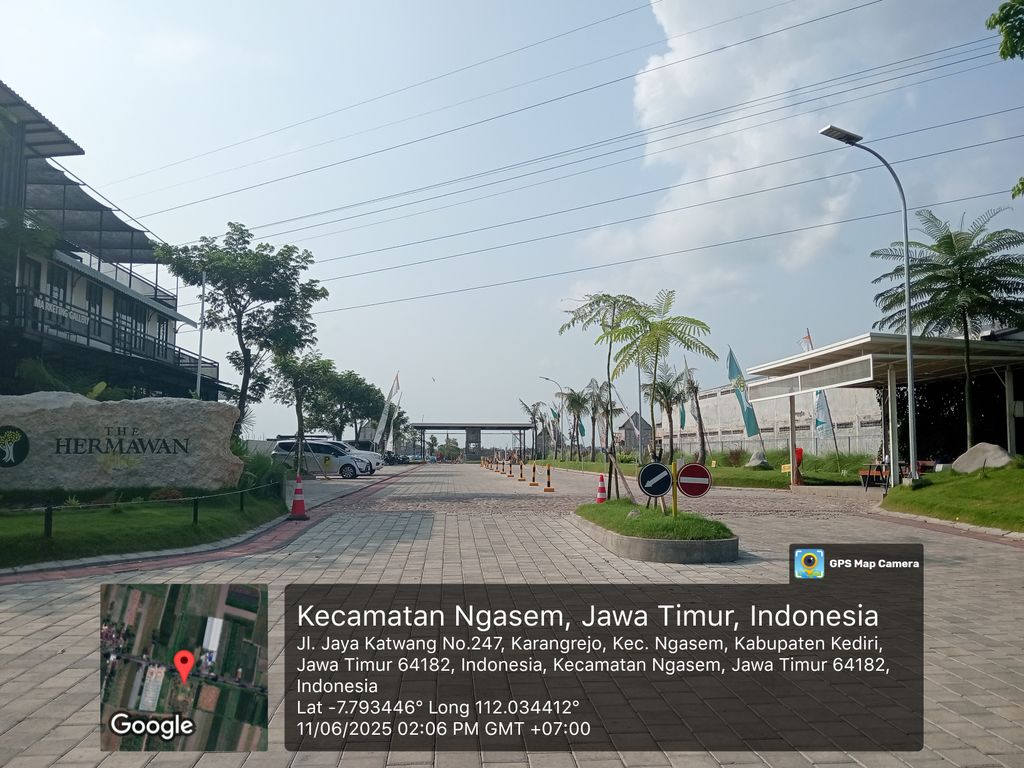 foto gerbang perumahan THE HERMAWAN VILLAGE