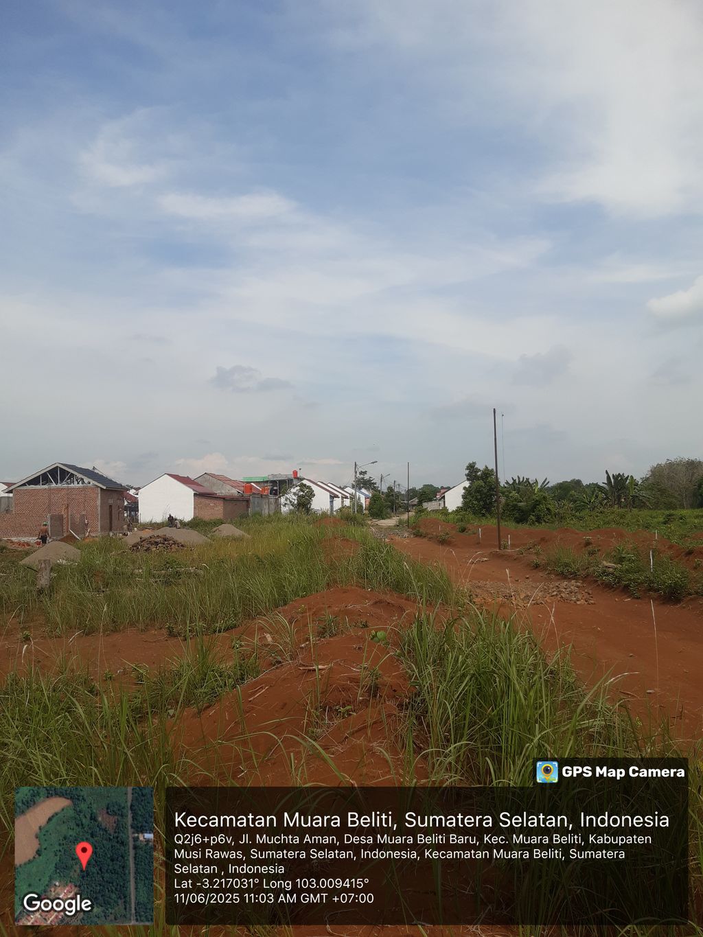 foto posisi tengah perumahan PERUMAHAN ALKHA GOLD LANJUTAN 1