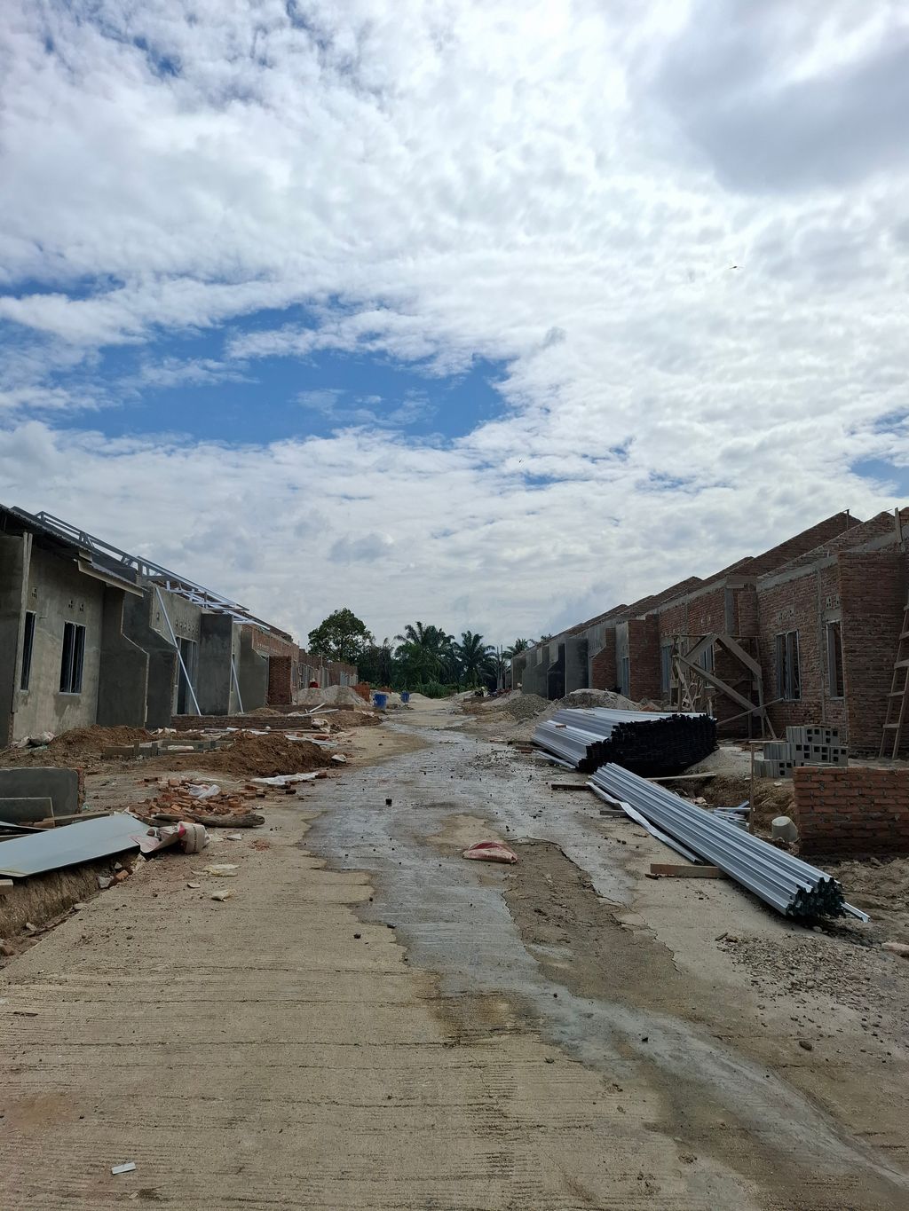 foto posisi tengah perumahan RAB RESIDENCE SIMPANG KERANG