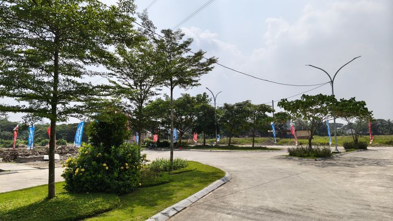 foto posisi tengah perumahan Puri harmoni indah