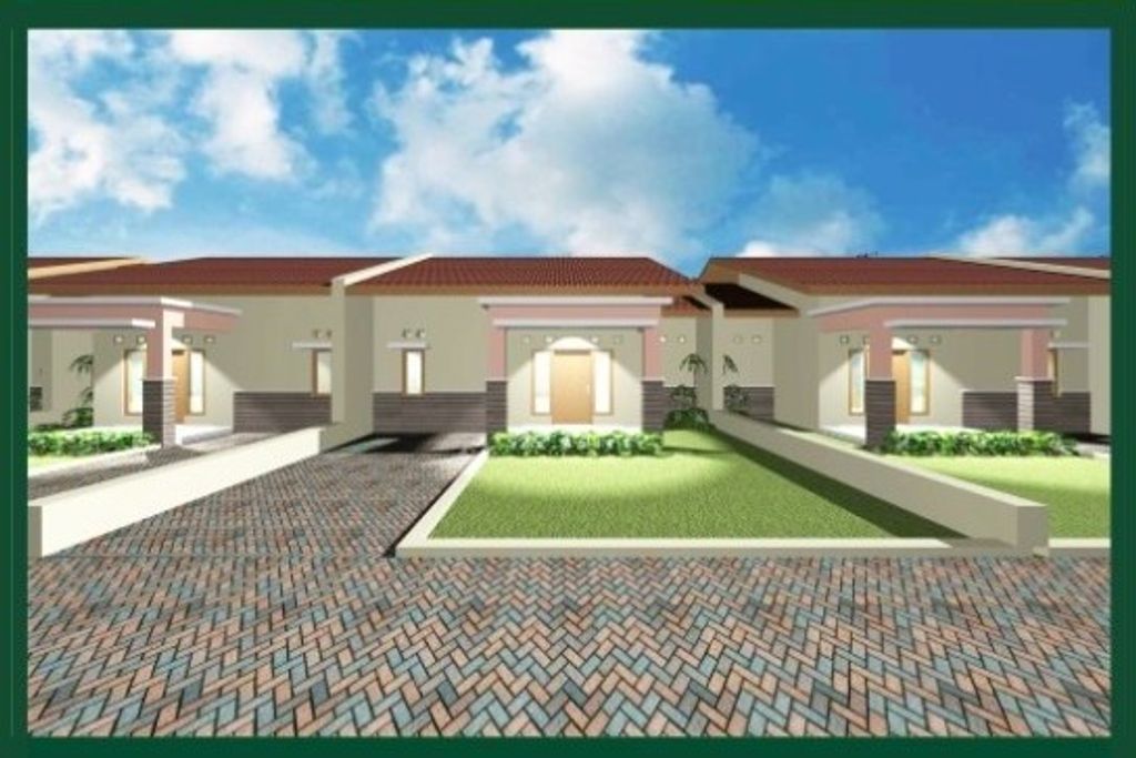 foto tampak rumah tipe T40 perumahan CITRA PESONA KARANGMANGU