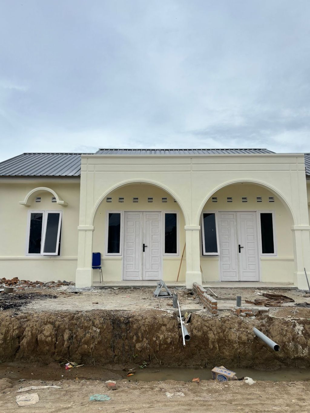 foto tampak rumah tipe 36 2025 perumahan RAB RESIDENCE SIMPANG KERANG