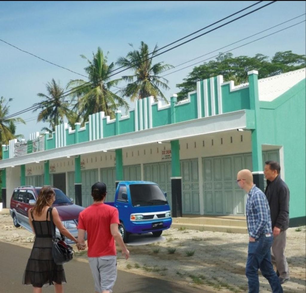 foto tampak rumah tipe T45 perumahan CITRA PESONA KARANGMANGU
