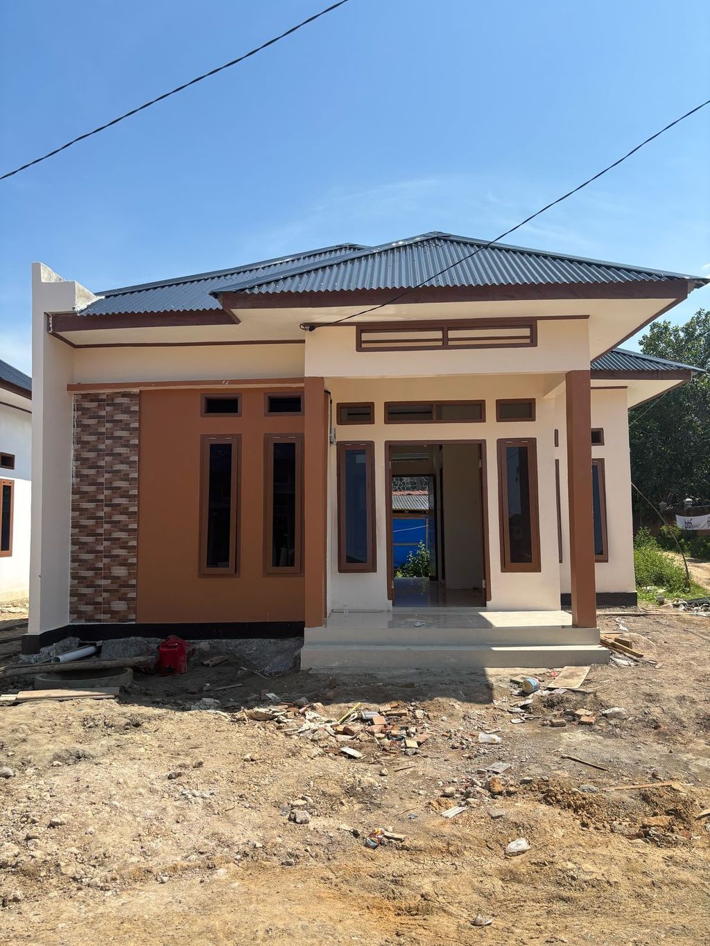 foto denah rumah tipe 36 perumahan KOMTAR RESIDENCE MIRUEK TAMAN