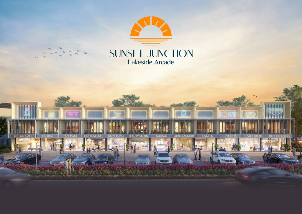 foto tampak rumah tipe SUNSET JUNCTION perumahan AEROHUB,AEROWORLD 8