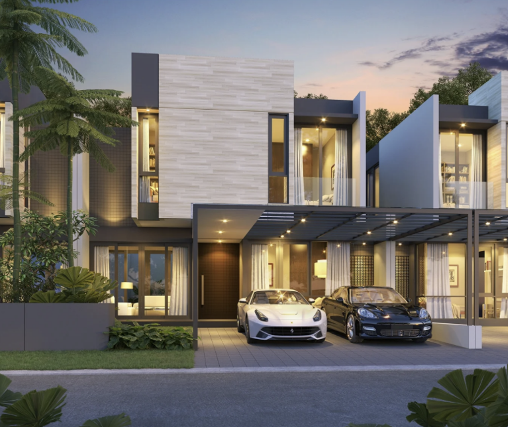 foto tampak rumah tipe MIDLETON perumahan PELICAN HILL CITRALAND