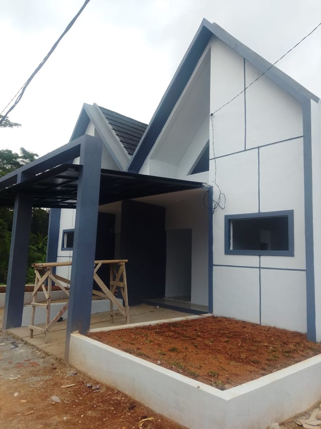 foto tampak rumah tipe T.36/80 perumahan CITRA PERMATA SAKINAH