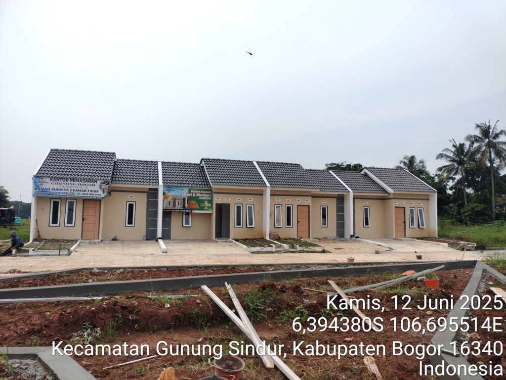 foto contoh rumah perumahan CIBINONG BOGOR RESIDENCE III