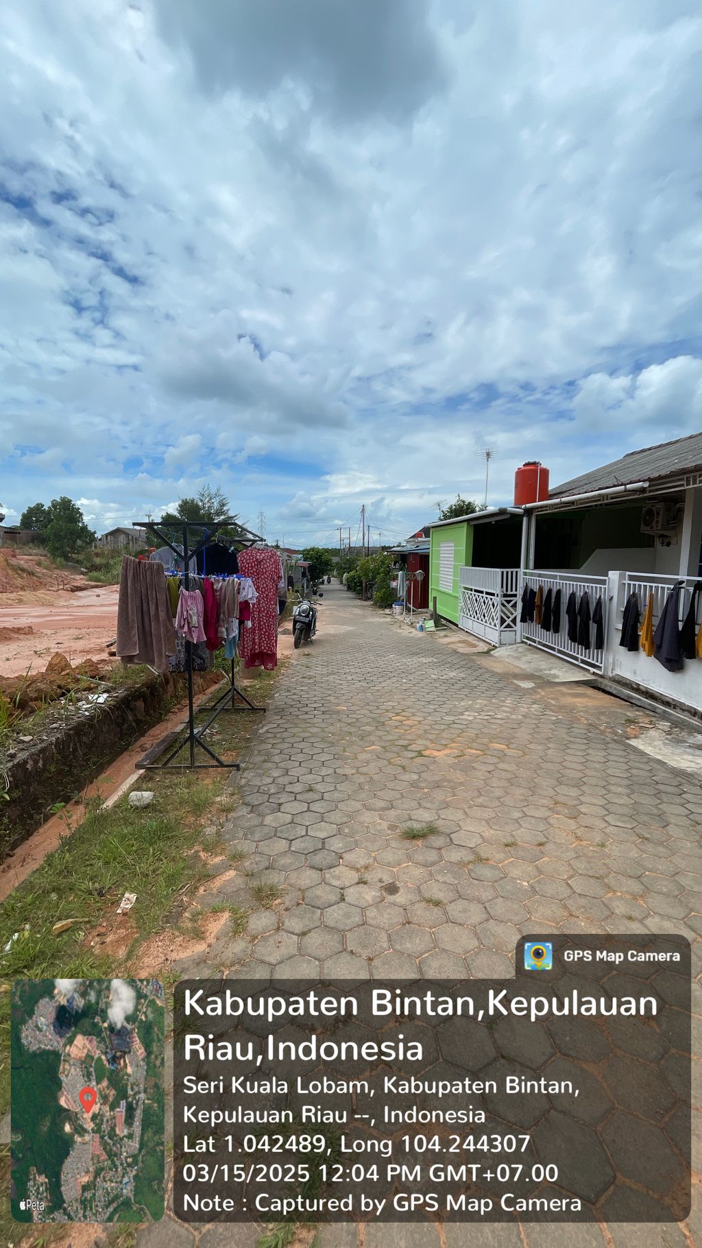 foto posisi tengah perumahan LOBAM MAS ASRI JAMSOSTEK