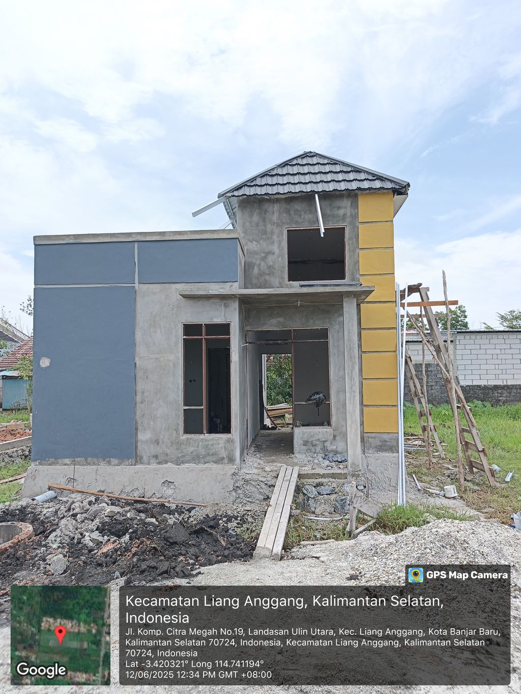 foto contoh rumah perumahan Golf Sinergia