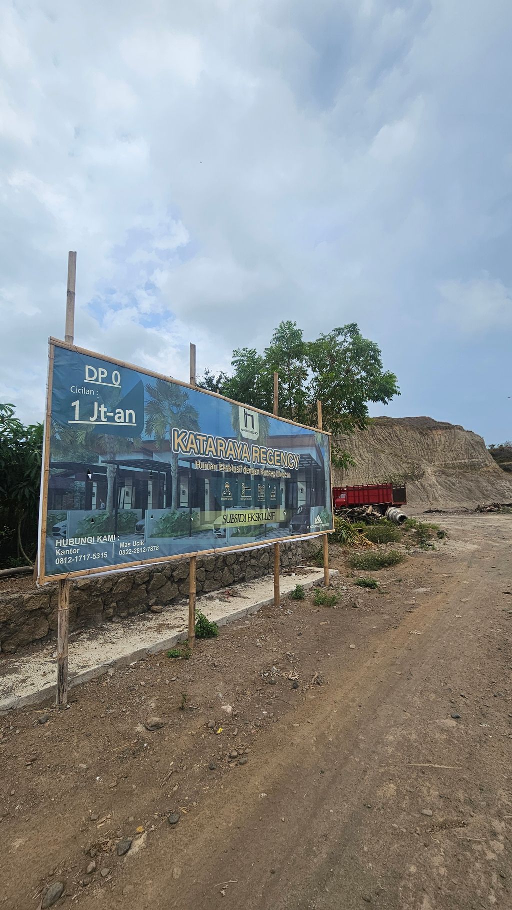 foto contoh rumah perumahan Kataraya Regency