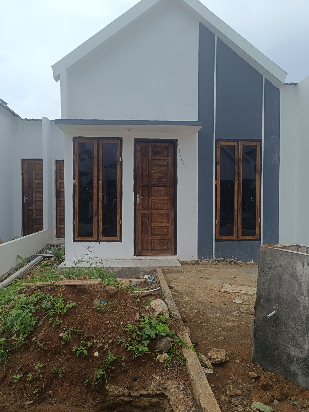 foto tampak rumah tipe 36/72 perumahan PURNAMA RESIDENCE TAHAP 3