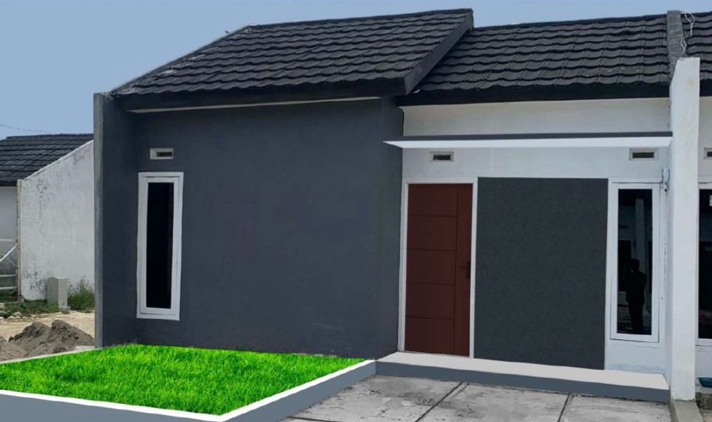 foto tampak rumah tipe SUBSIDI perumahan PERUMAHAN TENTREM ASRI II