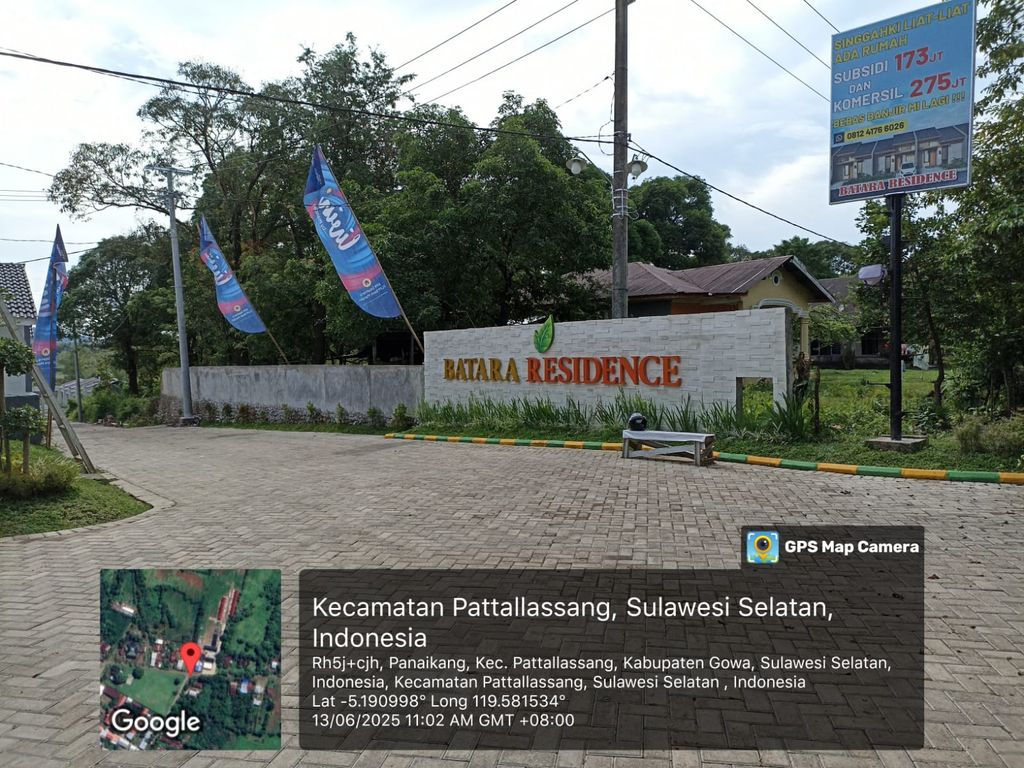 foto gerbang perumahan BATARA RESIDENCE